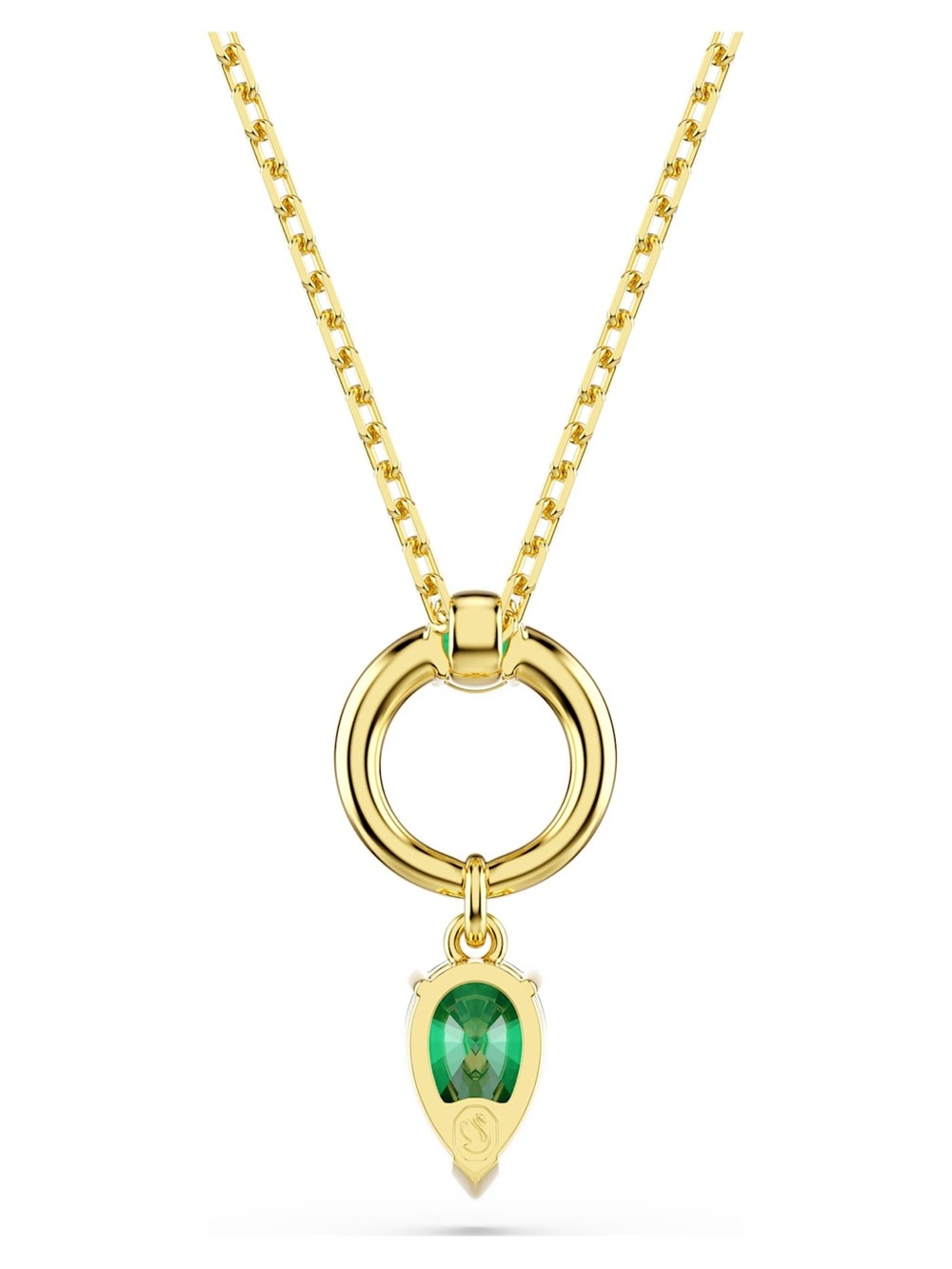 Swarovski | Mesmera pendant
Mixed cuts, Green, 18K gold finish Women Jewelry new - Picture 6 of 10